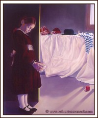 roberta serenari pittrice stanza Alice