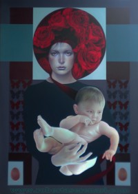 futura madonna bambino